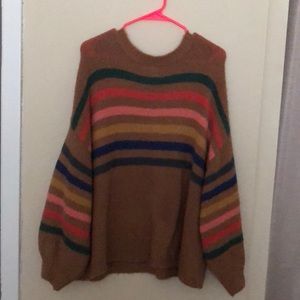 Boutique oversized knit sweater